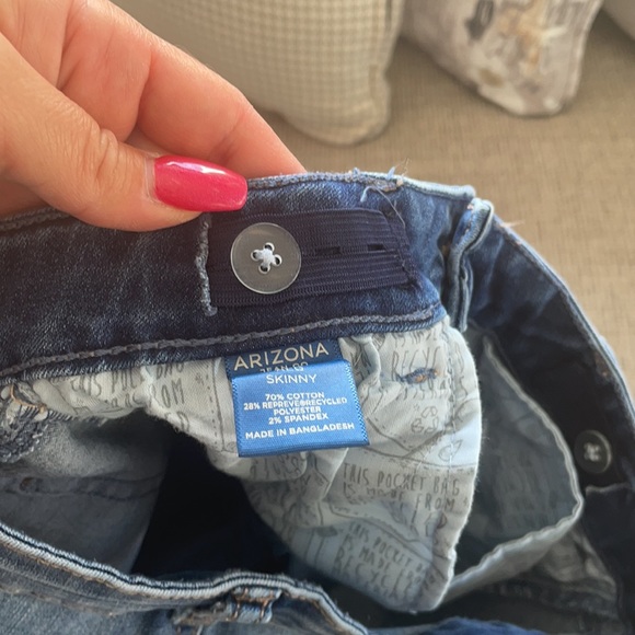 Girls Arizona Jeggings Size 10 - Picture 6 of 7